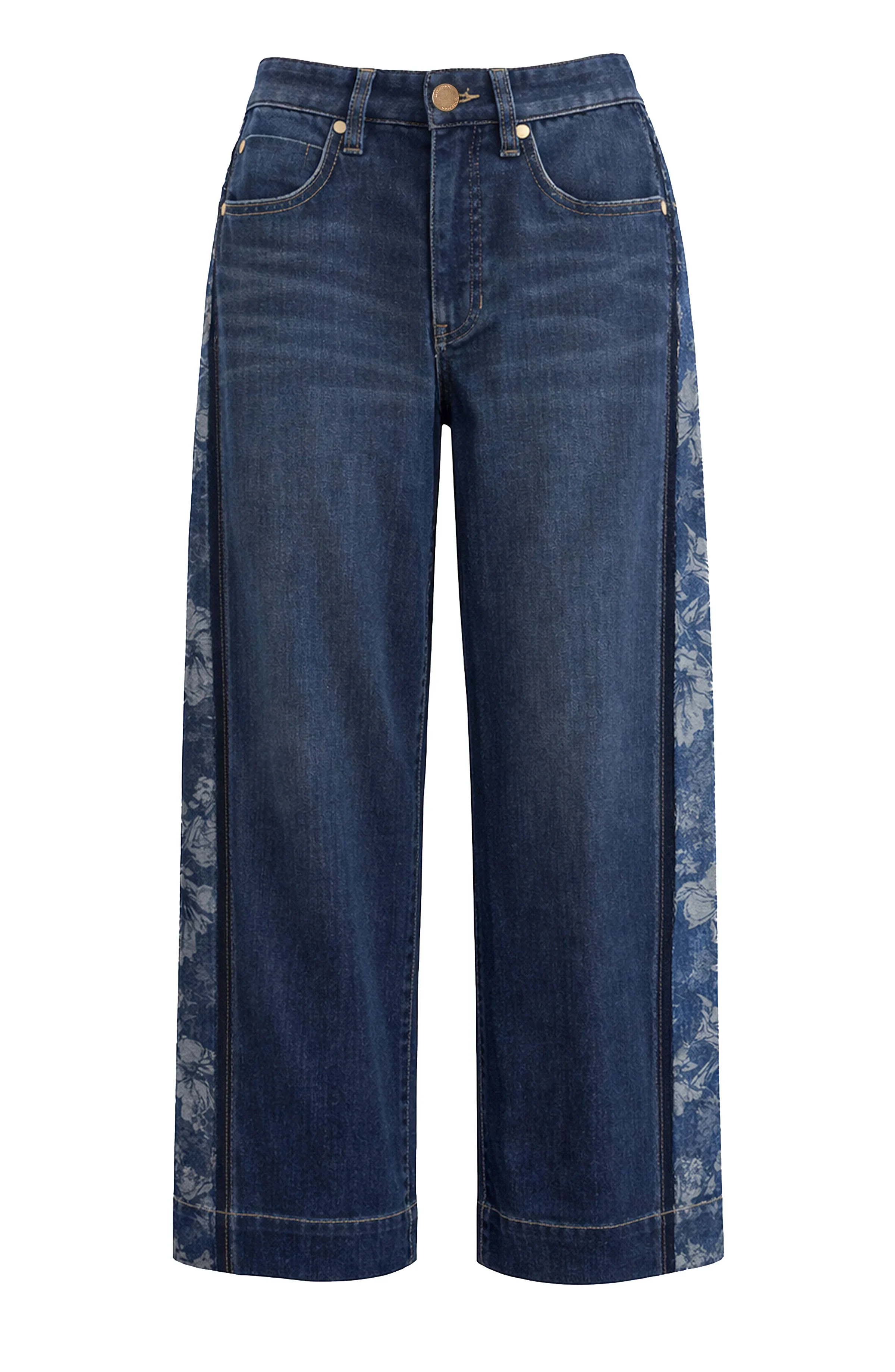 STRIDE WIDE LEG W/ JACQUARD BLOCKING - Image 3