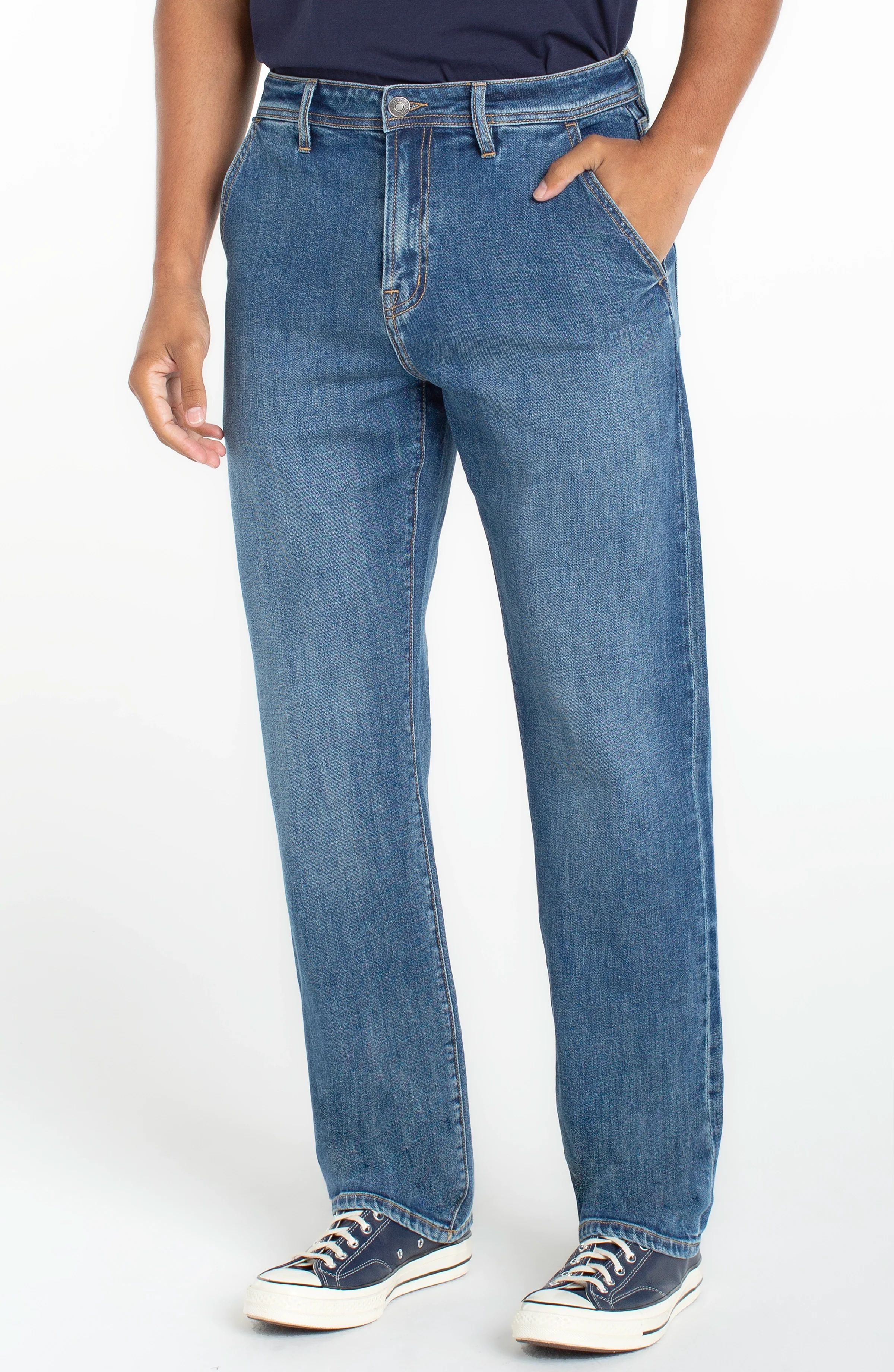 SUTTON LOOSE STRAIGHT W/ SLASH POCKETS