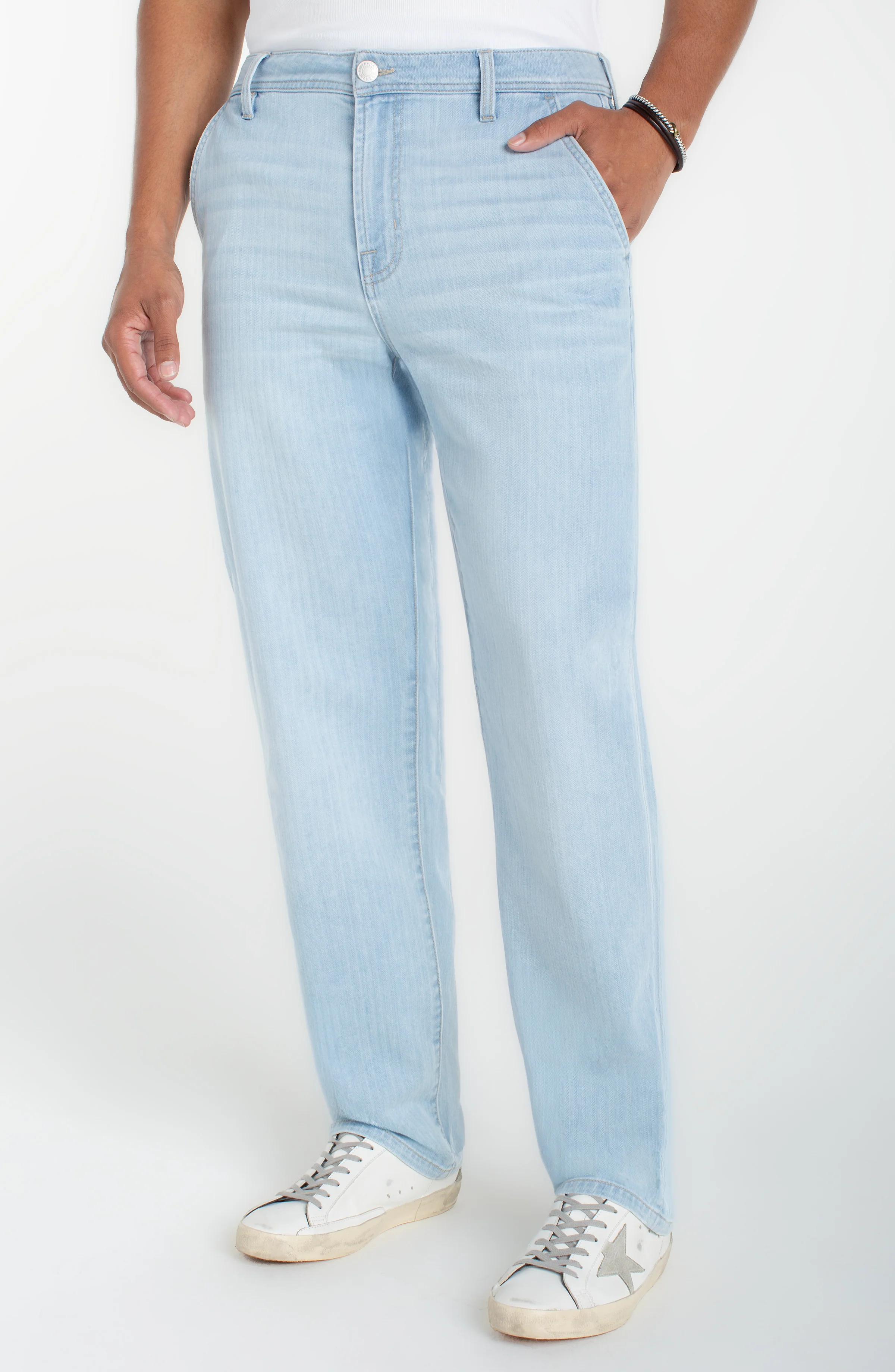 SUTTON LOOSE STRAIGHT WITH SLASH POCKETS
